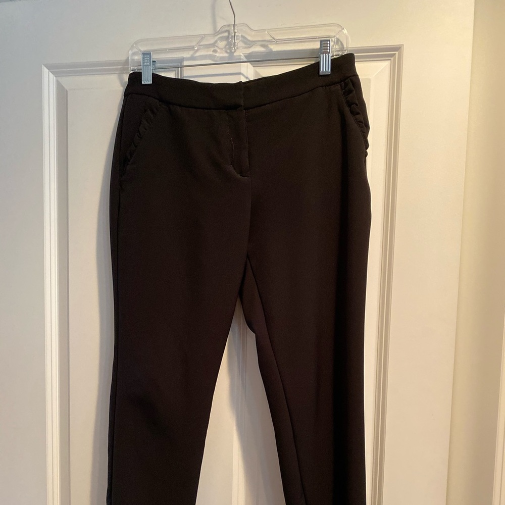 Express black work pant